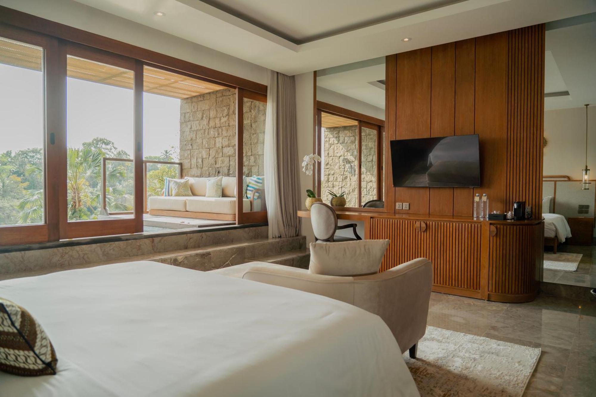 Goya Boutique Resort Убуд Екстер'єр фото A bedroom at the hotel
